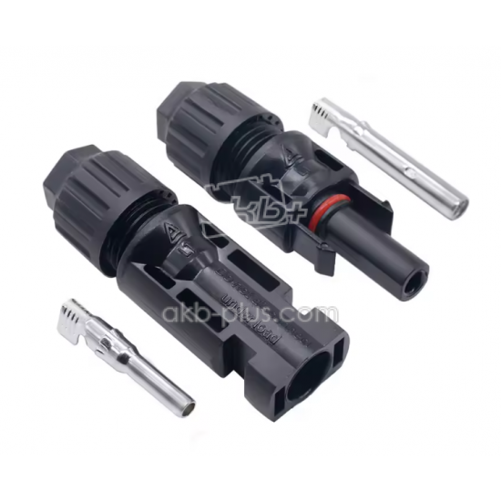 Коннектор (кабельный соединитель) МС4 для монтажа солнечных систем, Q1000, OEM, IP68 - купить